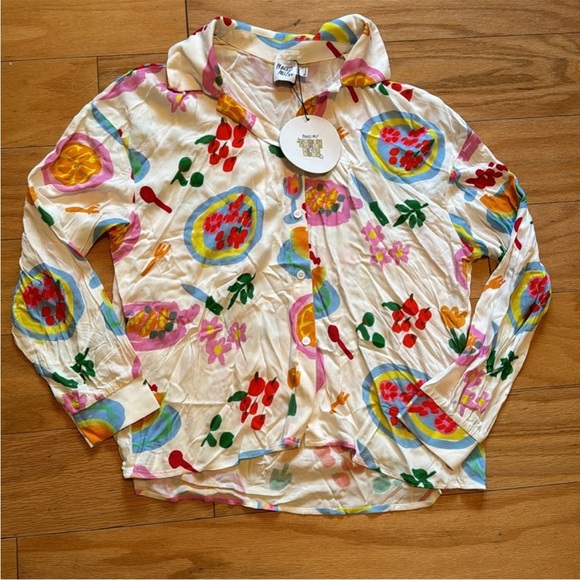 Princess Polly Multicolor Graphic Shirt - Picture 4 of 6